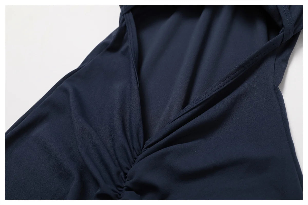 Women's Sexy Yoga Jumpsuit - One Piece Workout Tracksuit with Push Up Support