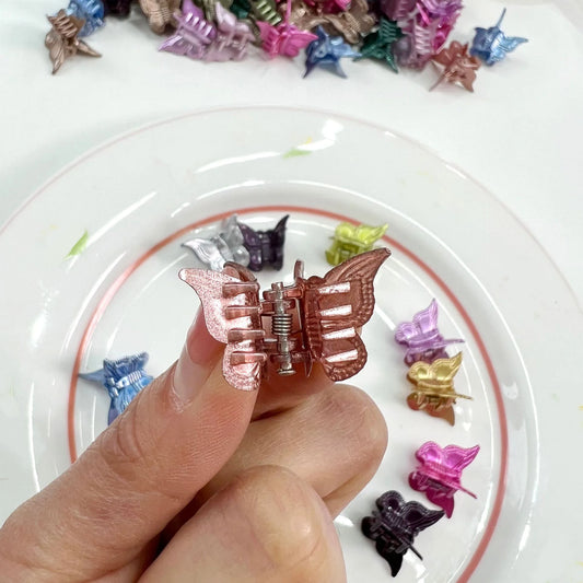 Mini Hair Claw Clip Doll Hair Pin Hair Clip For Toys Hair Decorative For Dolls Headwear Accessories Miniature Hairpins grab clip