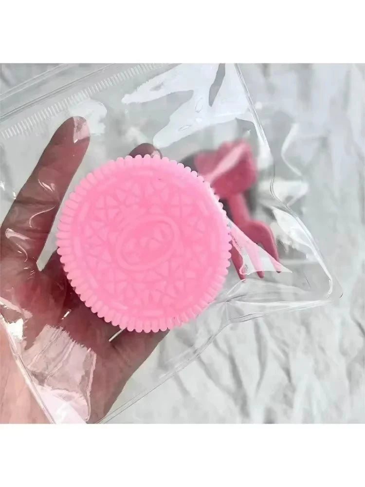 Biscuit Stress Relief Toy Funny Squeeze Toy Decompression Cookie Soft Squishes Toy Hand Relax Sensory Fidget Toys