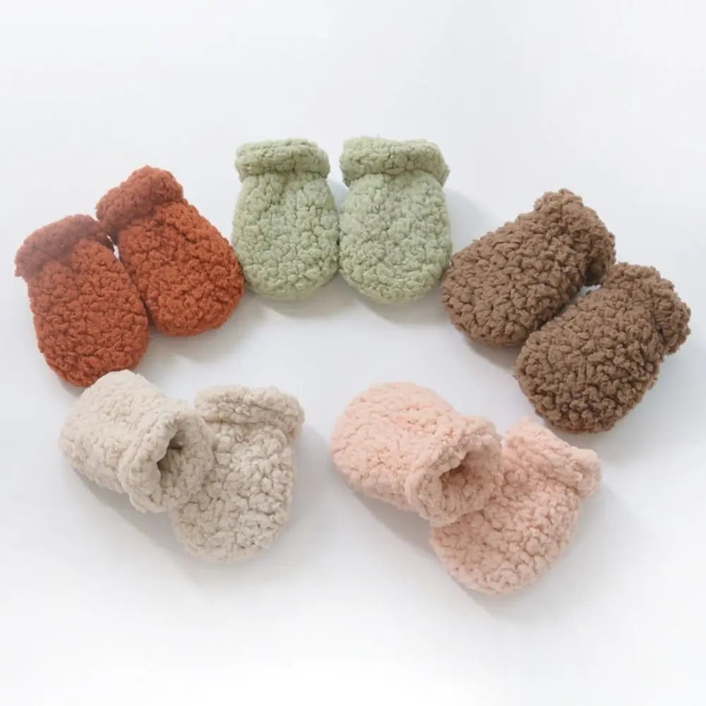 Kids Winter Gloves - Plush Fleece Thermal Mittens for Toddlers & Babies | Soft Hand Warmers