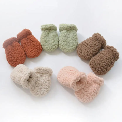 Kids Winter Gloves - Plush Fleece Thermal Mittens for Toddlers & Babies | Soft Hand Warmers