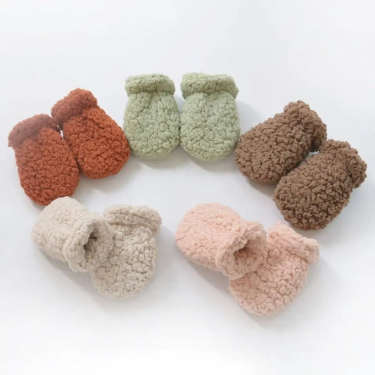 Kids Winter Gloves - Plush Fleece Thermal Mittens for Toddlers & Babies | Soft Hand Warmers