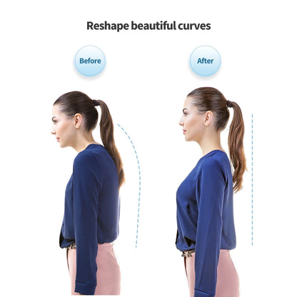 Smart Posture Trainer Back Straightener with Vibration Reminder for Adults Kids Real-Time Monitoring Wearable Sensor