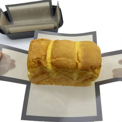 Silicone Bread Loaf Pan Liners, Reusable Nonstick Bread Pan Baking Mat for  9.5 x 5 Inch or 1.5LB Bread Pans, Heat Resistant