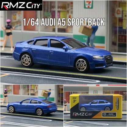1:64 Audi A5 Sportback Replica Realistic Car Model – Ideal Gift for Kids Adults Car Miniature Collection Toy
