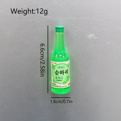 South Korean Ins Cute And Interesting Simulation Of Small Snacks Miniature Refrigerator Sticker Magnetic Magnet Decoration Gift