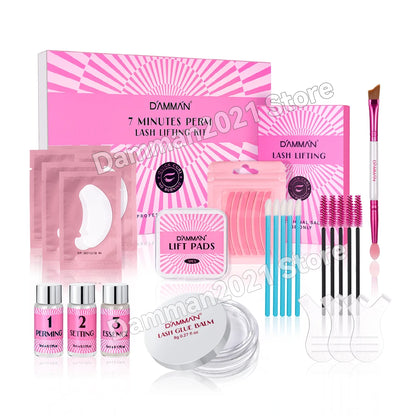 Damman Professional Lash Lifting Kit Eyelash Curling Lifting Set Long Lasting Lash Lift Perm Kit Makeup Tools For Salon Use