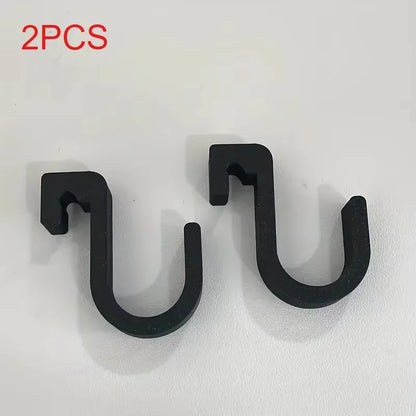 2Pcs Car Umbrella Hooks - Trunk Hangers, Universal for Sedans with No-Drill Installation, Multi-Functional Seat Back Storage Racks
