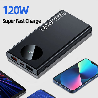 Power Bank Pack Fast Charger 20000mAh 2 USB External Battery For Mobile Phone