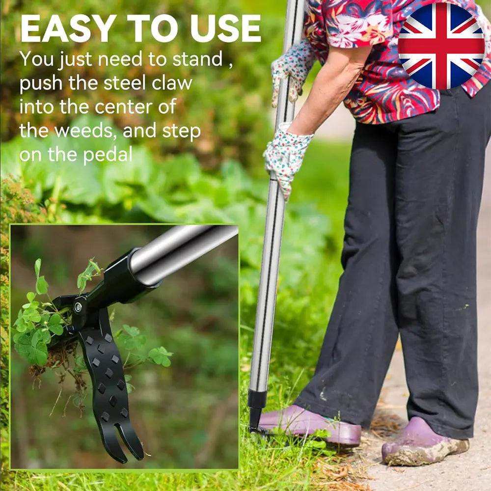 Unkrautstecher, Unkrautzange, Graswurzelentferner, manuelles Gartengerät (UK)