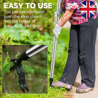 Unkrautstecher, Unkrautzange, Graswurzelentferner, manuelles Gartengerät (UK)