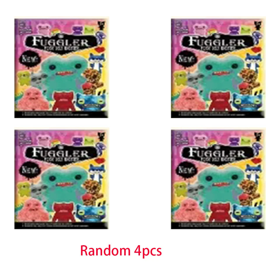 24p Fuggler Funny Ugly Teeth Monster Blind Box Figure Toys Kawaii Fugglers Anime Action Figurine Keychains Model Dolls Gift
