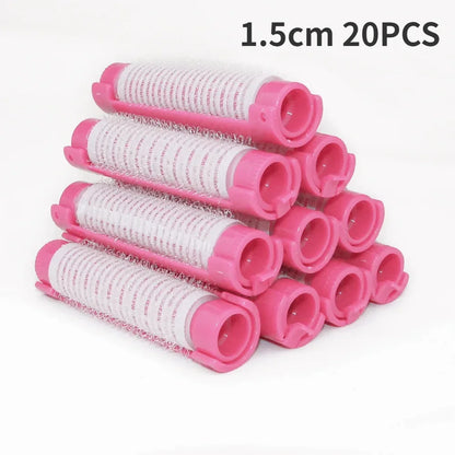 16/20/Set Hair Perm Roll Fluffy Perming Rod Hair Roller Curler Kit Perming Rods Curlers Hairdressing Hair Styling Tool for Salon