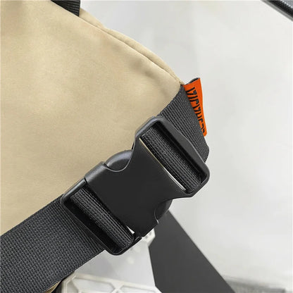 Fashion New Waist Bag Unisex Street Hip-hop Fanny Pack Chest Pack High Quality Nylon Belt Bag Female Designer Shoulder Bags
