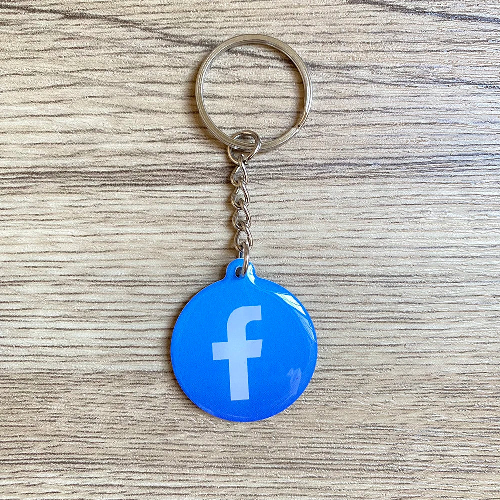Waterproof  Epoxy  NFC Tap Review Keychain Google Review Follow us on Instagram Facebook NFC Key Card