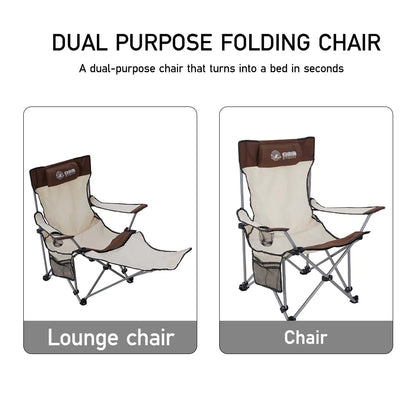 【Breeins】Portable adjustable folding camping chair, lightweight travel, fishing chair, beach chair, suitable for grassland