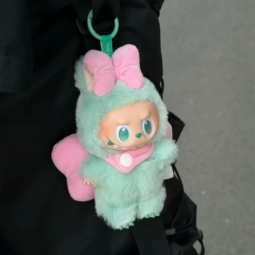 Labubu 3.0 Big Into Energy Doll Decoration Accessories Bow  for 17cm Ropa Labubu Clothes Replacement