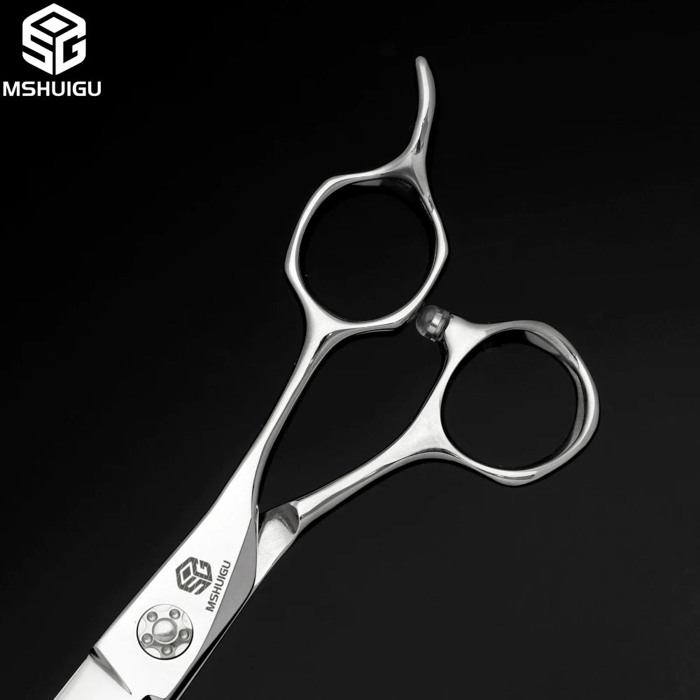 MSHUIGU professional barber Small size scissors 440C 5-5.5-6inch Multifunctional thinning shears Salon Tool Accessories