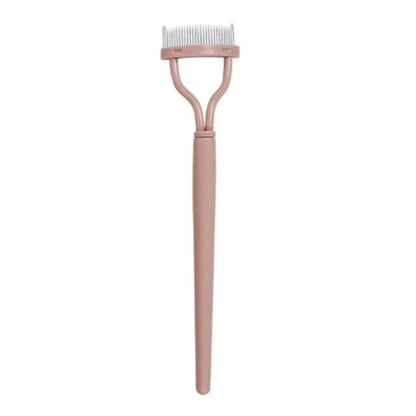 Eyelashs Brush Comb 1pc Eyelash Separator Metal Teeth Foldable Eye lash Curler Beauty Makeup Stainless Mascara Curl Make up Tool