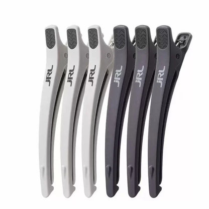 JRL Professional Hairdressing Duckbill Clip - 4 Inch Non-Slip Hair Sectioning Clips