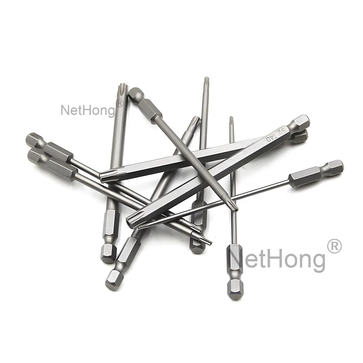 11Pcs Long Reach Torx Star Hex Security Bit Set Tamper Proof Screwdriver Bits