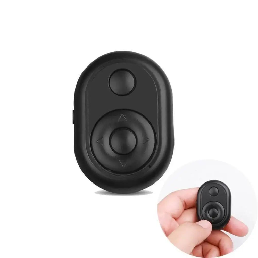 Mini Wireless Bluetooth-compatible Remote Shutter Controller Button Self-timer Camera Stick Shutter Phone Page Turning Release