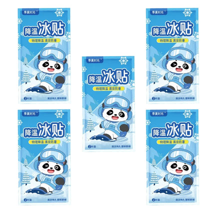 Summer cooling patches help relieve summer heat and provide comfort during travel and camping.