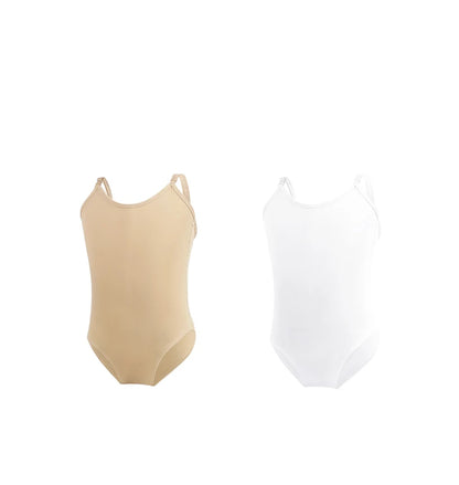 Ballet Leotards for Girls Dance Underwear Camisole Gymnastics Leotard Kids Sleeveless Dance Leotard Nude Slimming Bodysuit