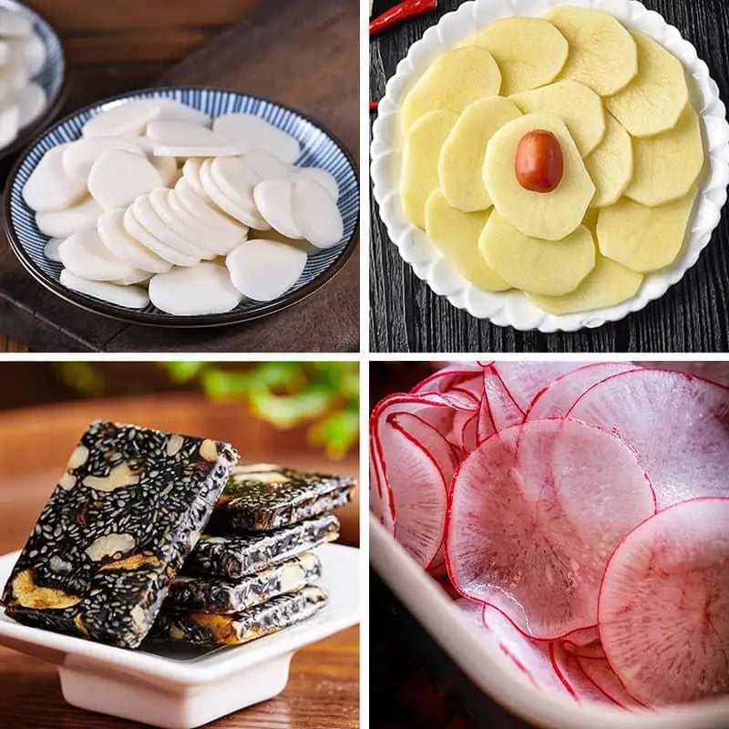 Multifunctional Table Slicer Frozen Meat Cutting Machine Beef Herb Mutton Rolls Cutter Fruit Vegetable Easy Slice Kitchen Tools