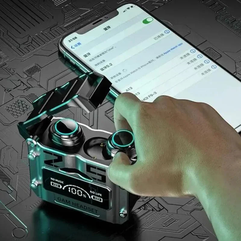 2024 New TWS Wireless Headphones Earphones Bluetooth M25 Touch Control Noise Reduction Stereo Earbuds Headsets for iphone