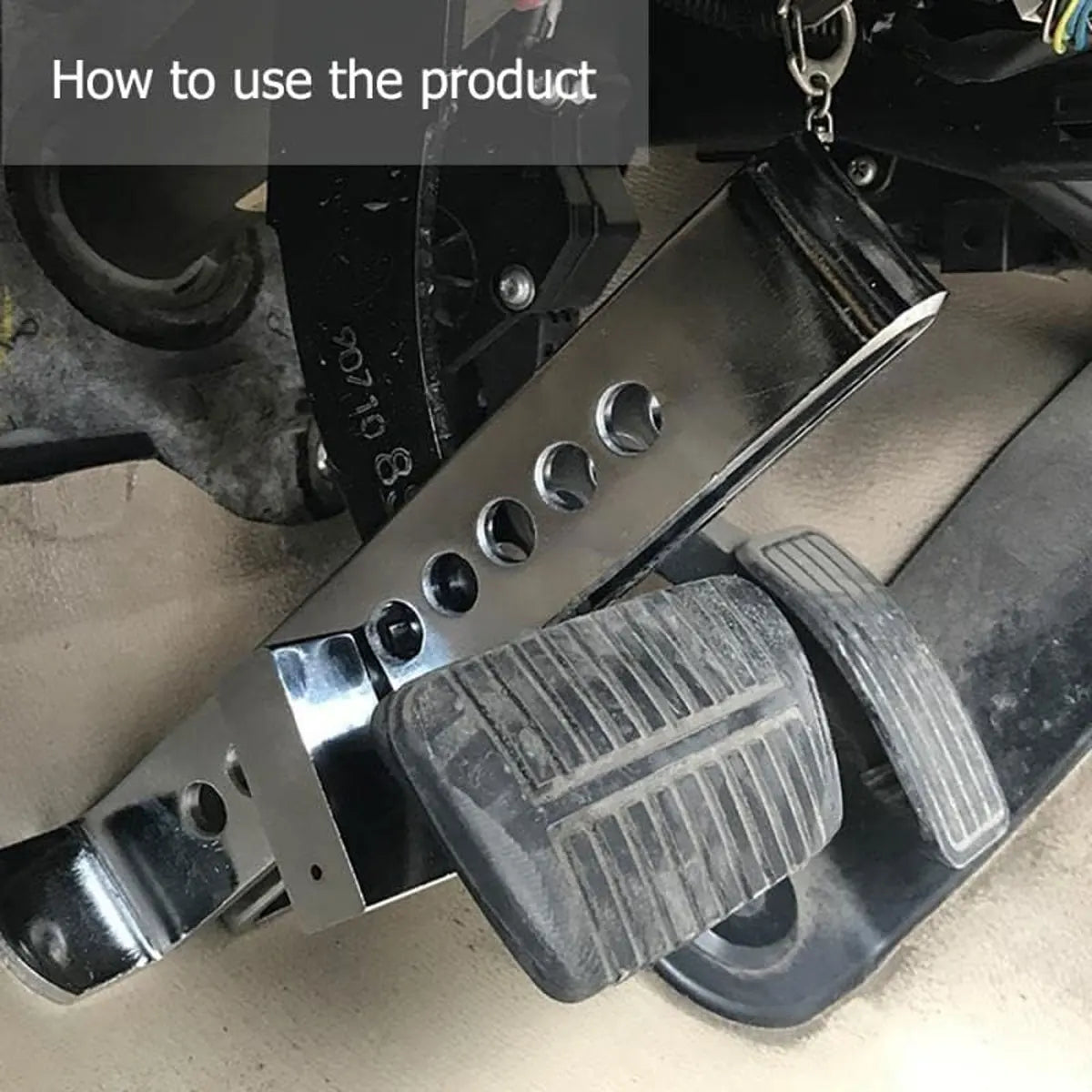 1PC Universal Car Brake Clutch Pedal Lock Anti-Theft Strong Security For Cars Truck Throttle Accelerator Pedal Lock