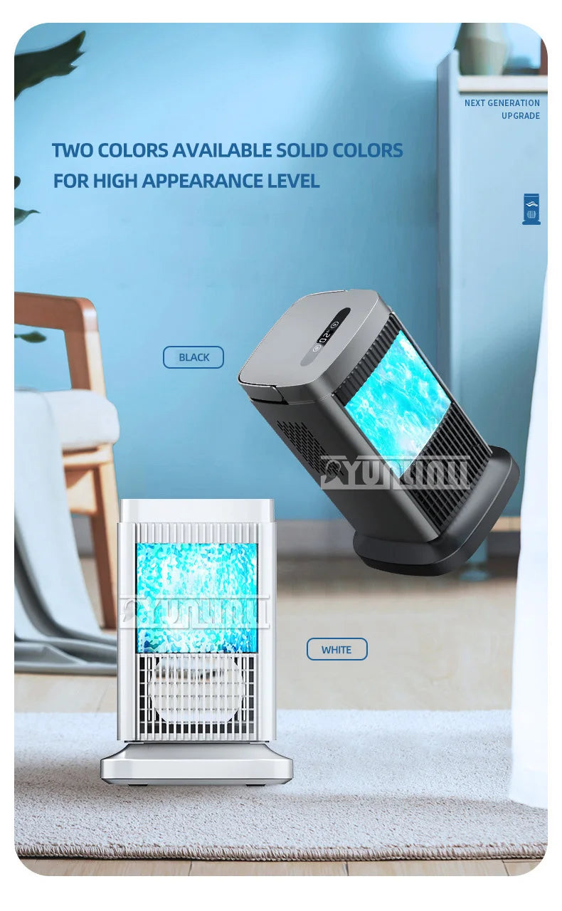 Summer Air Conditioning Fan Portable Mini Air Conditioner Electric Cool Fan Home Silent Ventilador Cooler