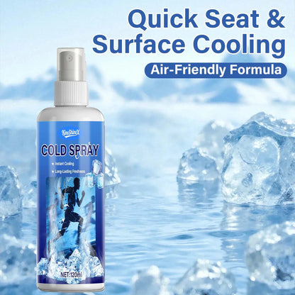 Cooling Spray, Body Cooling Spray, Cooling Spray for Hot Weather, Cooling Spray | Stay Cool in The Heat with Cooling Spray,120ml
