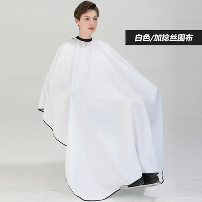 Plus Salon Professional Haircut Shawl Snap Waterproof Hairdresser Hairdressing Apron Barber Hair Cutting Dye Hair Styling Capes