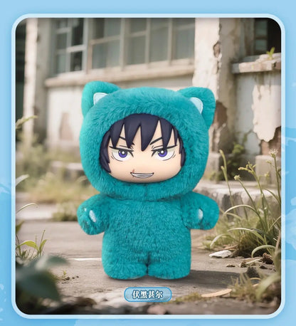 Heißer Vorverkauf: Original Eaki Jujutsu Kaisen Staffel 2 Cat Park Party Gojo Satoru Blindbox Plüschpuppe Taschenanhänger Modellkollektion