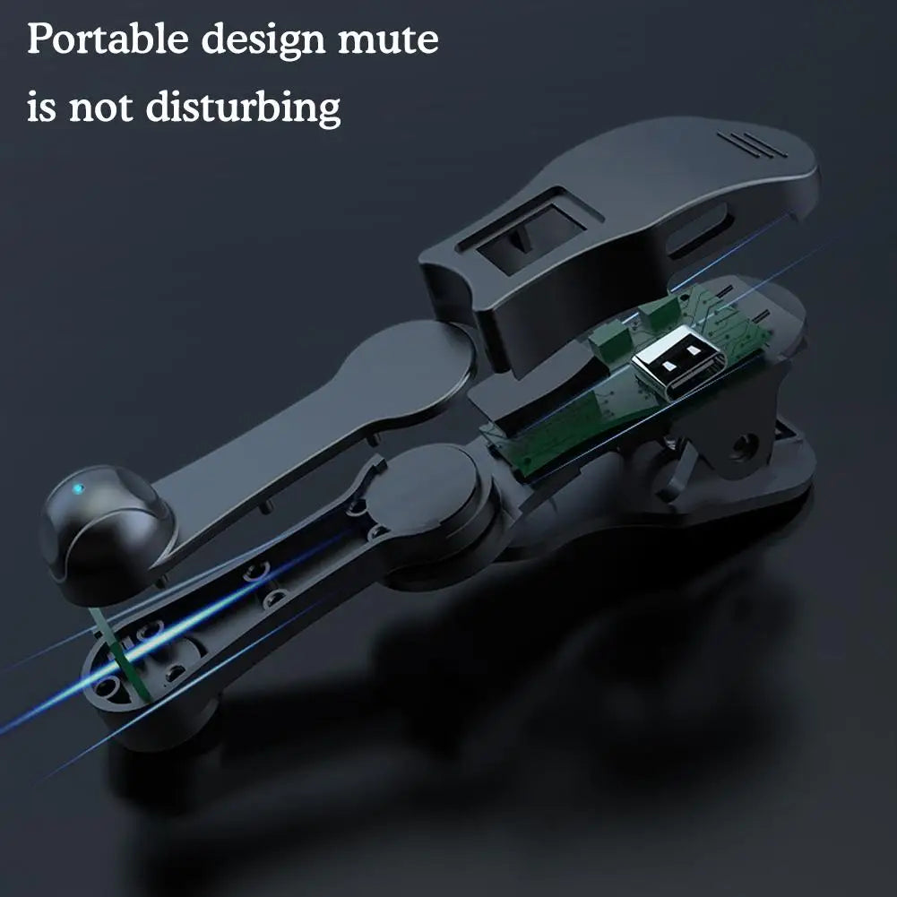 Auto Screen Clicker for Phone App Mini Simulated Finger Phone Clicking Clicker Clip-on Video Live Liker Game Screen Touch Devic