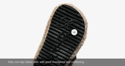 Kids Fleece Slippers - Warm Plush Clogs for Boys & Girls | Soft Sole Baby Shoes