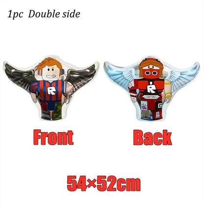 Roblox Game Themed Aluminum Balloons for Kids Birthday Party Decorations Ideal Gifts for Game Lovers Balloon Theme Periphery