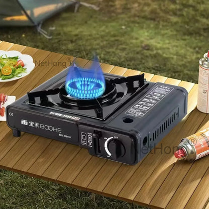 Portable Camping Gas Stove Single Burner Cooker BBQ Outdoor Heater Gas Camping~