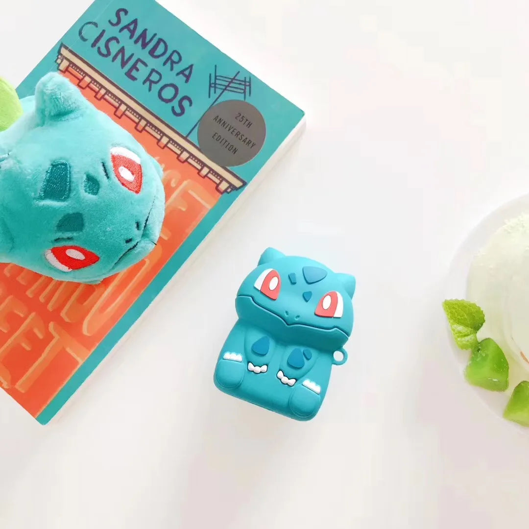 Cute Cartoon Eevee Squirtle Bulbasaur For Airpods 1 2 3 Pro Pro 2 Case Silicone Earphone Case Accessories Cover
