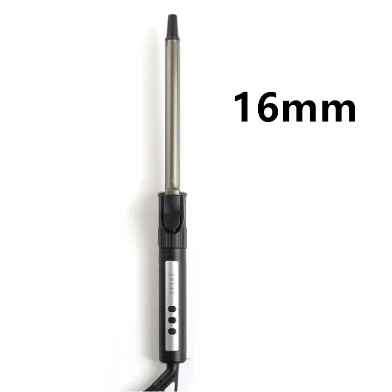 Professional Ceramic Hair Curler LED Digital Temperature Display Curling Iron Roller Curls Wand Waver Hair Styling Tool 20#122