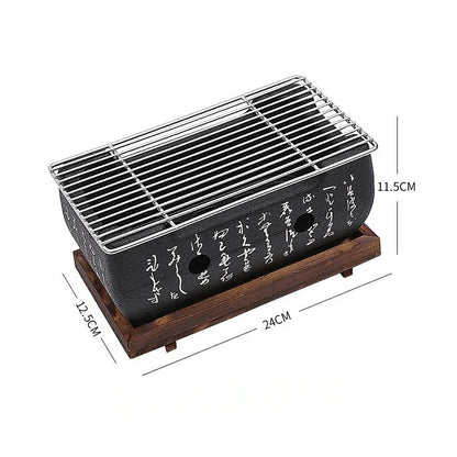 Bbq Grill Outdoors Barbecue Grill Furnace Stove Barbecue Portable Grill Outdoor Stove Save Space Charcoal Furnace High-capacity