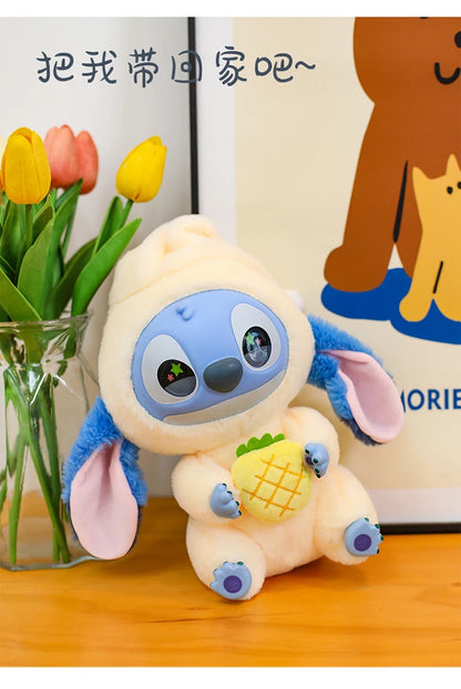 New Stitch Eat Some Thing Before Sleep Series Vinyl Blind Box Bag plush Pendant Cute Doll Mystery Box Toy Adult Birthday Gift