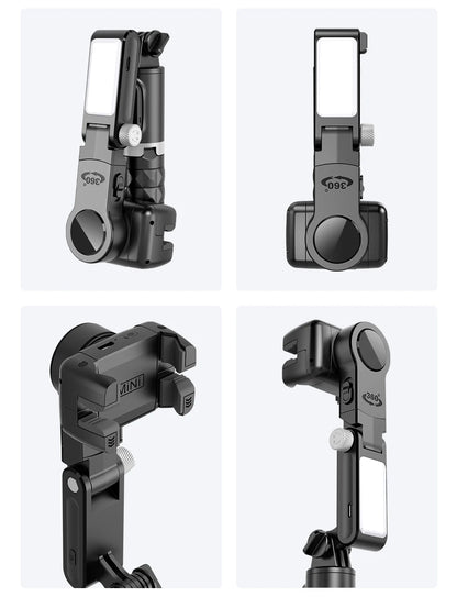 Handheld Gimbal Stabilizer Selfie Stick Tripod For iPhone Android Cell Phone Mobile Smartphone Camera Hand Portable Cellphone