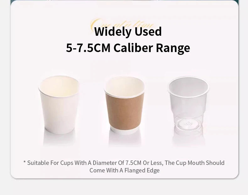 Disposable Cup Holder Cup Extractor Wall Mounted Non Perforated Dust-Proof Moisture-Proof Storage Rack