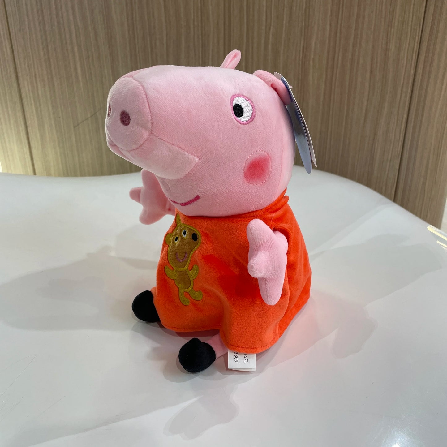 30CM Original Peppa Pig Page Pig Grandpa Pig Grandma Plush Toy Children Page Boy Girl Doll Peppa George Doll Birthday Gift