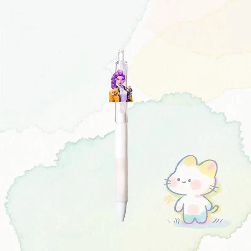 Demon Hunters Gel Pen Kpop Pen Hunter Ballpoint Pen Party Favors for Guest School Office Stationery Supplies Writing Tools