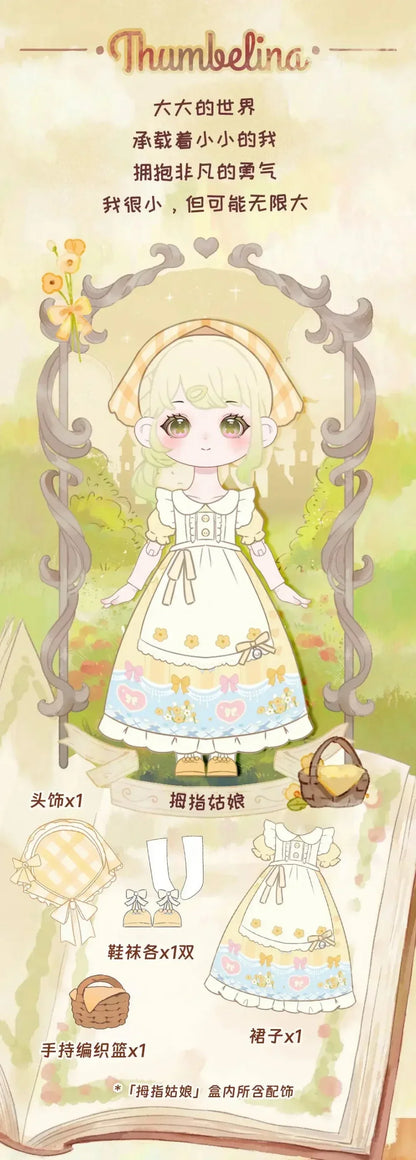 Liroro Fairy Tale House Series Ob11 1/12 BJD Action Anime Figures Toys figure Dolls Gift Toys