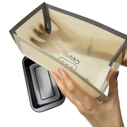 Silicone Bread Loaf Pan Liners, Reusable Nonstick Bread Pan Baking Mat for  9.5 x 5 Inch or 1.5LB Bread Pans, Heat Resistant