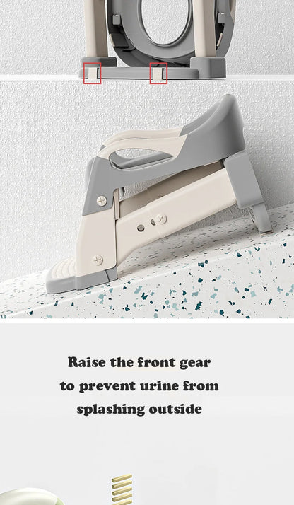Newly Upgraded Baby Boy Portable Potty Child Potty Training Seat Baby Toilet Pot Step Stool Baby Potty Portable Child Urinal